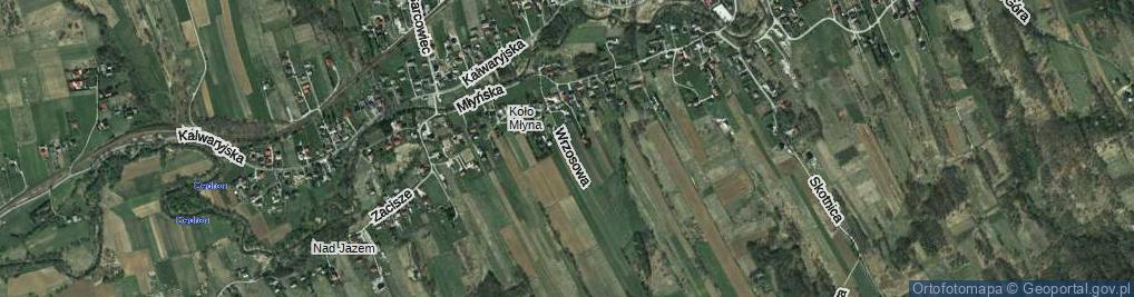 Zdjęcie satelitarne Wrzosowa ul.